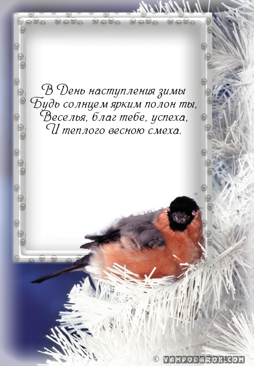 В День наступления зимы…