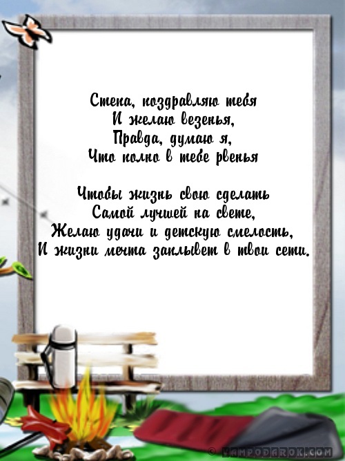 Открытка степа с днем рождения 1 годик, ромашки маки красивые